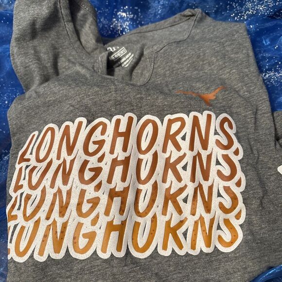 Texas Longhorns Women's Hanes Long Sleeve Tee - New With Tags! Medium (7-8) - Picture 3 of 6